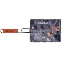 Ruszt kratka do grilla grillowania kiełbas ryb mięsa warzyw 50x19cm VAGGAN 111138