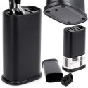 Stojak na noże kuchenne organizer blok pojemnik czarny z przegródkami EXCELLENT HOUSEWARE 229168 Stojak na noże kuchenne organizer blok pojemnik czarny z przegródkami EXCELLENT HOUSEWARE 229168