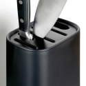 Stojak na noże kuchenne organizer blok pojemnik czarny z przegródkami EXCELLENT HOUSEWARE 229168 Stojak na noże kuchenne organizer blok pojemnik czarny z przegródkami EXCELLENT HOUSEWARE 229168