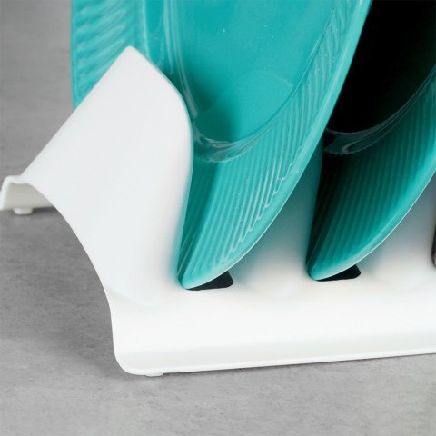 Stojak na pokrywki talerze kuchenny biały 30x13.5x6cm STORAGE SOLUTIONS 229179