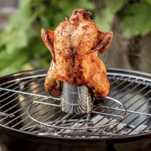 Stojak ruszt do pieczenia całego kurczaka do piekarnika na grilla 20x10.5cm BBQ COLLECTION 259281