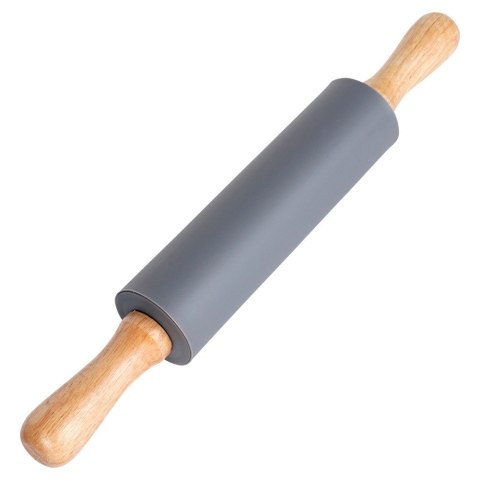 Stolnica do ciasta + wałek silikonowa duża gruba mata kuchenna 64X45cm 2-ele VILDE 279001 Stolnica do ciasta + wałek silikonowa duża gruba mata kuchenna 64X45cm 2-ele VILDE 279001