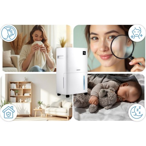 Osuszacz powietrza kompresorowy - pochłaniacz wilgoci Berdsen BD-534 biały Osuszacz powietrza kompresorowy - pochłaniacz wilgoci Berdsen BD-534 biały