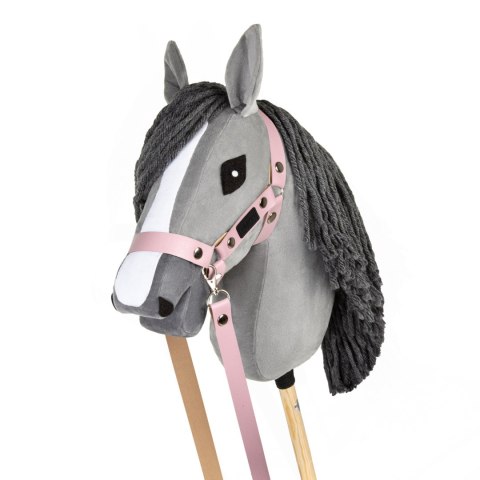 Skippi Kantar dla Hobby Horse - wodze, ekoskóra - różowy Skippi Kantar dla Hobby Horse - wodze, ekoskóra - różowy