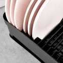 Suszarka do naczyń na naczynia stojąca plastikowa czarna 39.5x31x12cm VILDE 229061-C Suszarka do naczyń na naczynia stojąca plastikowa czarna 39.5x31x12cm VILDE 229061-C