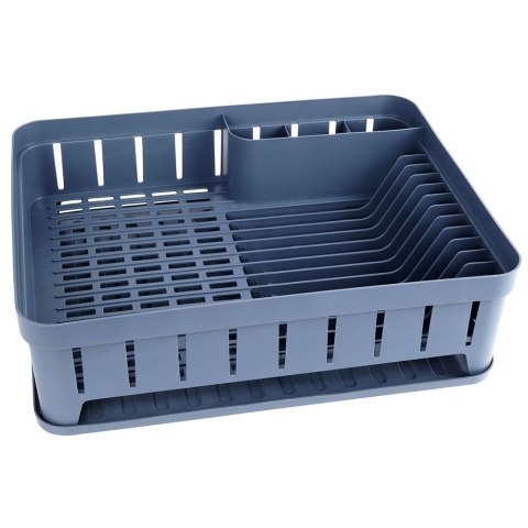 Suszarka do naczyń na naczynia stojąca plastikowa szara 39.5x31x12cm VILDE 229061-S Suszarka do naczyń na naczynia stojąca plastikowa szara 39.5x31x12cm VILDE 229061-S