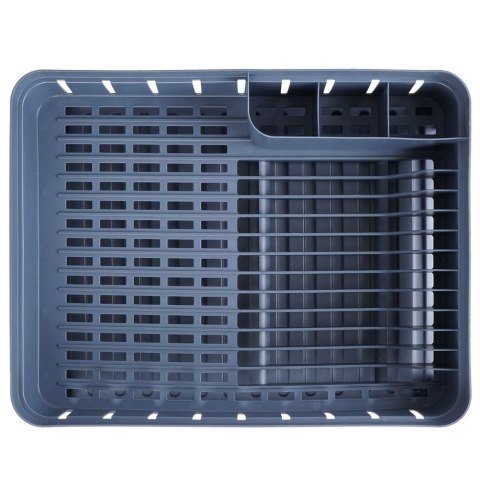 Suszarka do naczyń na naczynia stojąca plastikowa szara 39.5x31x12cm VILDE 229061-S Suszarka do naczyń na naczynia stojąca plastikowa szara 39.5x31x12cm VILDE 229061-S