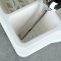 Suszarka do naczyń plastikowa na naczynia stojąca biała 39.5x26x8.5cm VILDE 229178 Suszarka do naczyń plastikowa na naczynia stojąca biała 39.5x26x8.5cm VILDE 229178