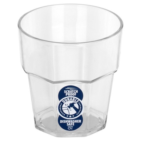 Szklanka plastikowa nietłukąca akrylowa 275ml VILDE 139805 Szklanka plastikowa nietłukąca akrylowa 275ml VILDE 139805