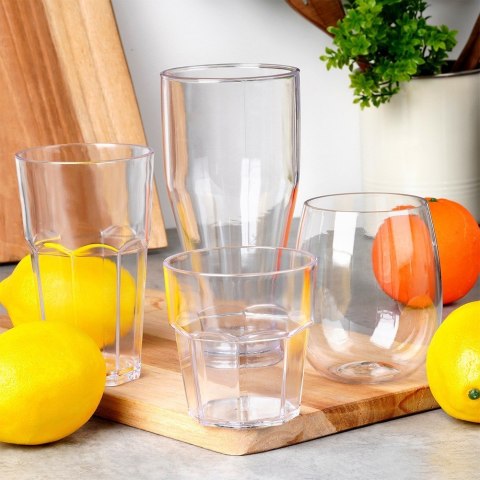 Szklanka plastikowa nietłukąca akrylowa 275ml VILDE 139805 Szklanka plastikowa nietłukąca akrylowa 275ml VILDE 139805