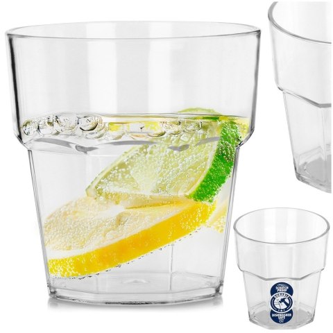 Szklanka plastikowa nietłukąca akrylowa 275ml VILDE 139805 Szklanka plastikowa nietłukąca akrylowa 275ml VILDE 139805