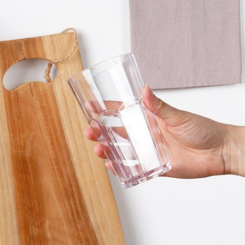 Szklanka plastikowa nietłukąca akrylowa 370ml VILDE 139804 Szklanka plastikowa nietłukąca akrylowa 370ml VILDE 139804