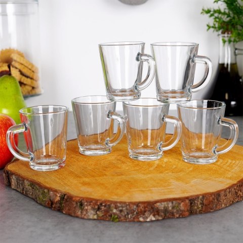 Szklanki do kawy espresso małe mini 70ml 6 sztuk zestaw szklanek EXCELLENT HOUSEWARE 139423 Szklanki do kawy espresso małe mini 70ml 6 sztuk zestaw szklanek EXCELLENT HOUSEWARE 139423