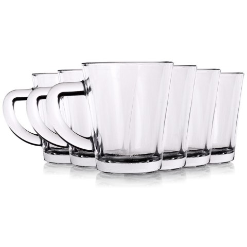 Szklanki do kawy espresso małe mini 70ml 6 sztuk zestaw szklanek EXCELLENT HOUSEWARE 139423 Szklanki do kawy espresso małe mini 70ml 6 sztuk zestaw szklanek EXCELLENT HOUSEWARE 139423