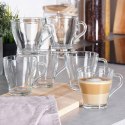 Szklanki do kawy herbaty z uchem 250ml 6 szt zestaw szklanek komplet VILDE 139613 Szklanki do kawy herbaty z uchem 250ml 6 szt zestaw szklanek komplet VILDE 139613
