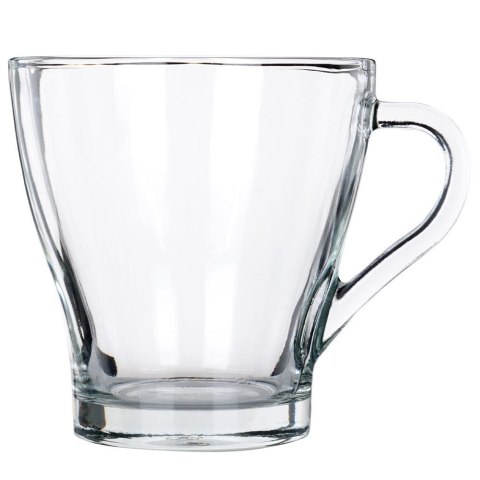 Szklanki do kawy herbaty z uchem 250ml 6 szt zestaw szklanek komplet VILDE 139613 Szklanki do kawy herbaty z uchem 250ml 6 szt zestaw szklanek komplet VILDE 139613
