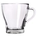 Szklanki do kawy herbaty z uchem 280ml 4 sztuki zestaw szklanek komplet EXCELLENT HOUSEWARE 139424 Szklanki do kawy herbaty z uchem 280ml 4 sztuki zestaw szklanek komplet EXCELLENT HOUSEWARE 139424