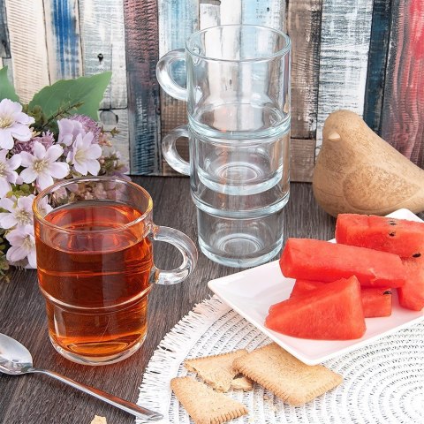 Szklanki do kawy i herbaty zestaw szklanek 350 ml 6 sztuk LAV 129673