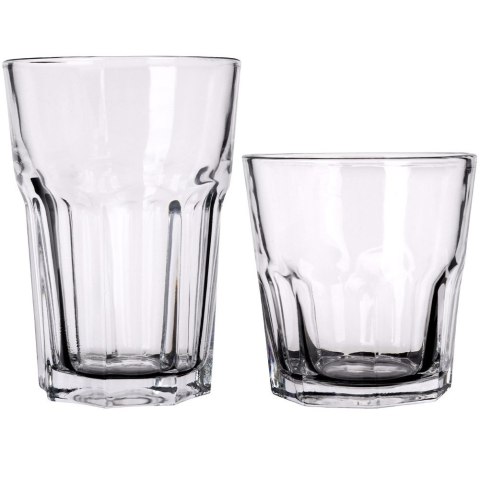 Szklanki do napojów zimnych mix 230 / 330ml 12 szt zestaw szklanek EXCELLENT HOUSEWARE 139427 Szklanki do napojów zimnych mix 230 / 330ml 12 szt zestaw szklanek EXCELLENT HOUSEWARE 139427