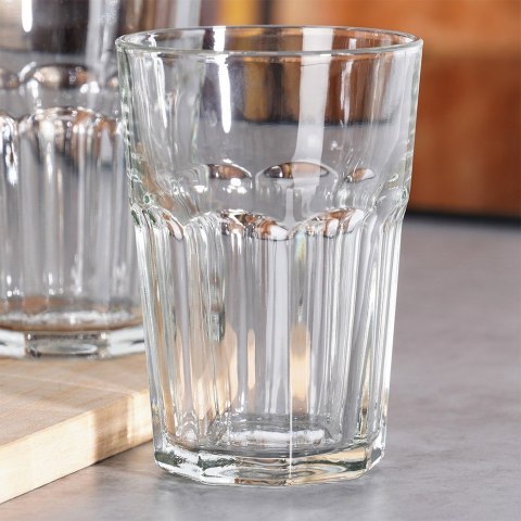 Szklanki do napojów zimnych wysokie 360ml 6 sztuk zestaw szklanek VILDE 139615 Szklanki do napojów zimnych wysokie 360ml 6 sztuk zestaw szklanek VILDE 139615