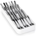 Wkład na sztućce do szuflady szuflad organizer biały 39x17cm VILDE 229011-B Wkład na sztućce do szuflady szuflad organizer biały 39x17cm VILDE 229011-B