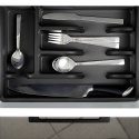Wkład na sztućce do szuflady szuflad organizer czarny 36x25.5cm VILDE 229048-C Wkład na sztućce do szuflady szuflad organizer czarny 36x25.5cm VILDE 229048-C