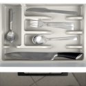 Wkład na sztućce do szuflady szuflad organizer popielaty 36x25.5cm VILDE 229048-P Wkład na sztućce do szuflady szuflad organizer popielaty 36x25.5cm VILDE 229048-P