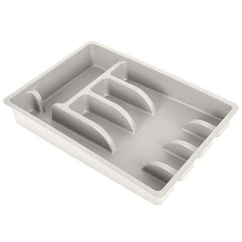 Wkład na sztućce do szuflady szuflad organizer popielaty 36x25.5cm VILDE 229048-P Wkład na sztućce do szuflady szuflad organizer popielaty 36x25.5cm VILDE 229048-P