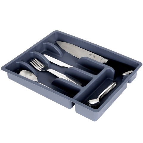 Wkład na sztućce do szuflady szuflad organizer szary 36x25.5cm VILDE 229048-S Wkład na sztućce do szuflady szuflad organizer szary 36x25.5cm VILDE 229048-S