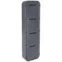 Wkład na sztućce do szuflady szuflad organizer szary 39x11.5cm VILDE 229010-S Wkład na sztućce do szuflady szuflad organizer szary 39x11.5cm VILDE 229010-S