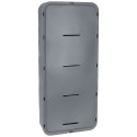 Wkład na sztućce do szuflady szuflad organizer szary 39x17cm VILDE 229011-S Wkład na sztućce do szuflady szuflad organizer szary 39x17cm VILDE 229011-S