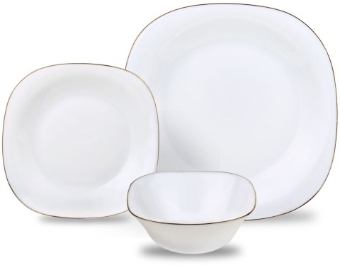 Zastawa stołowa Serwis Komplet talerzy 18 ele. na 6 osób KINGHOFF KH-1923