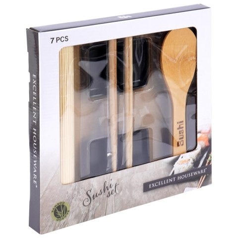 Zestaw naczyń do serwowania sushi dla 2 dwóch osób 7-ele EXCELLENT HOUSEWARE 259398 Zestaw naczyń do serwowania sushi dla 2 dwóch osób 7-ele EXCELLENT HOUSEWARE 259398