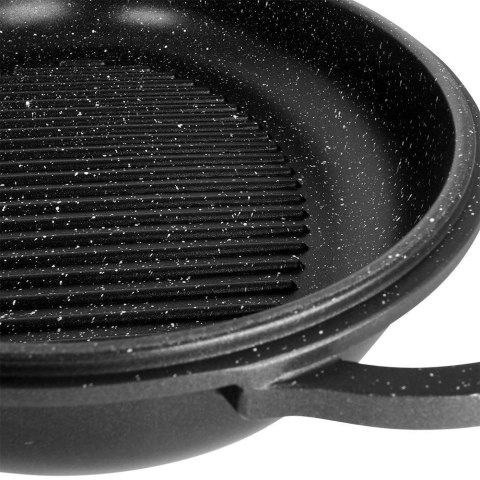 Brytfanna gęsiarka z pokrywką do piekarnika granitowa 2w1 GRANDE 10L 43x28cm ORION 127029 Brytfanna gęsiarka z pokrywką do piekarnika granitowa 2w1 GRANDE 10L 43x28cm ORION 127029