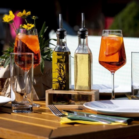 Butelka na oliwę ocet przyprawy szklana pojemnik z dozownikiem 250ml ORION 152370 Butelka na oliwę ocet przyprawy szklana pojemnik z dozownikiem 250ml ORION 152370