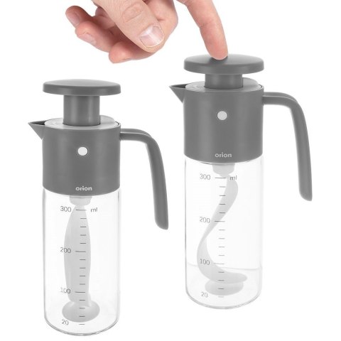 Butelka szklana do mieszania oliwy dressingu sosu sosów ręczna 350 ml ORION 131310 Butelka szklana do mieszania oliwy dressingu sosu sosów ręczna 350 ml ORION 131310