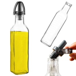 Butelka szklana na oliwę ocet do oliwy pojemnik z dozownikiem 250 ml VILDE 259175