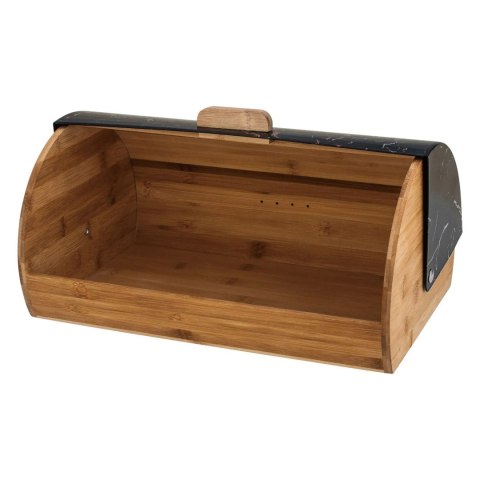Chlebak bambusowy z pokrywą marmurową pojemnik na pieczywo chleb BRUNBESTE BB-4265 Chlebak bambusowy z pokrywą marmurową pojemnik na pieczywo chleb BRUNBESTE BB-4265