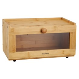 Chlebak drewniany z okienkiem 40×24,5×19cm KLAUSBERG KB-7924