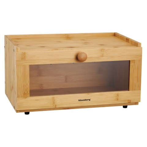 Chlebak drewniany z okienkiem 40×24,5×19cm KLAUSBERG KB-7924 Chlebak drewniany z okienkiem 40×24,5×19cm KLAUSBERG KB-7924