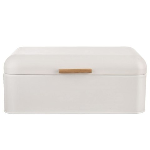 Chlebak metalowy pojemnik na chleb pieczywo biały mat WHITELINE 42x24x16.5cm ORION 152460 Chlebak metalowy pojemnik na chleb pieczywo biały mat WHITELINE 42x24x16.5cm ORION 152460