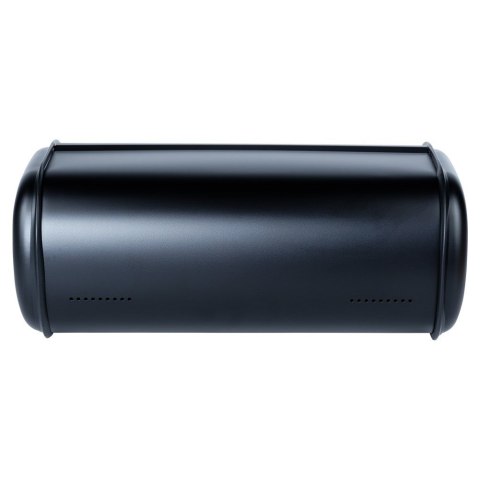 Chlebak stalowy pojemnik na pieczywo chleb bułki czarny 43x27.5x18.5cm VILDE 259616 Chlebak stalowy pojemnik na pieczywo chleb bułki czarny 43x27.5x18.5cm VILDE 259616