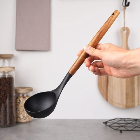 Chochla do zupy termoplastyczna łyżka wazowa wazówka 110ml 31.5cm EXCELLENT HOUSEWARE 259313 Chochla do zupy termoplastyczna łyżka wazowa wazówka 110ml 31.5cm EXCELLENT HOUSEWARE 259313