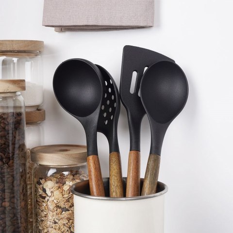 Chochla do zupy termoplastyczna łyżka wazowa wazówka 110ml 31.5cm EXCELLENT HOUSEWARE 259313 Chochla do zupy termoplastyczna łyżka wazowa wazówka 110ml 31.5cm EXCELLENT HOUSEWARE 259313