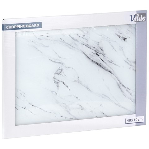 Deska do krojenia kuchenna szklana 40x30cm VILDE 259678 Deska do krojenia kuchenna szklana 40x30cm VILDE 259678