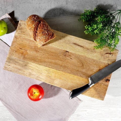 Deska do serwowania drewniana na nóżkach stolik na łóżko do łóżka 49x25cm VILDE 128021 Deska do serwowania drewniana na nóżkach stolik na łóżko do łóżka 49x25cm VILDE 128021