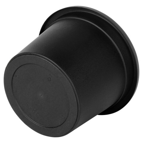 Doniczka ogrodowa plastikowa czarna okrągła 34 cm duża VILDE 339515 Doniczka ogrodowa plastikowa czarna okrągła 34 cm duża VILDE 339515