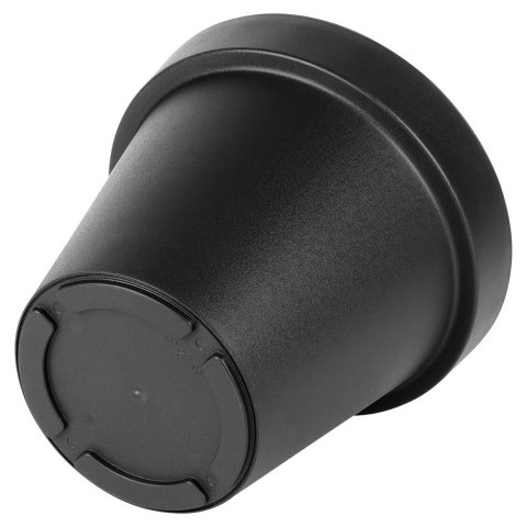 Doniczka ogrodowa plastikowa czarna okrągła mała 29 cm VILDE 339508-S Doniczka ogrodowa plastikowa czarna okrągła mała 29 cm VILDE 339508-S