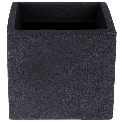 Doniczka ogrodowa plastikowa szara kwadratowa mała 20x17,5 cm VILDE 339318 Doniczka ogrodowa plastikowa szara kwadratowa mała 20x17,5 cm VILDE 339318