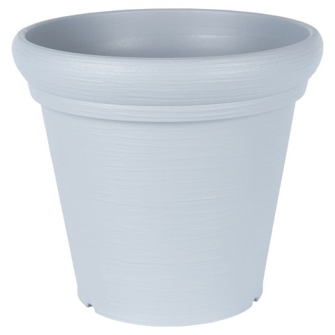 Doniczka ogrodowa plastikowa szara okrągła duża 38x34 cm VILDE 339500 Doniczka ogrodowa plastikowa szara okrągła duża 38x34 cm VILDE 339500